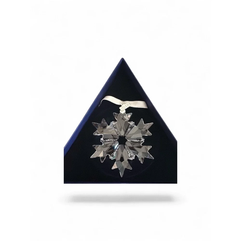 Swarovski Annual Edition Ornament 2018 Clear Crystal Snowflake